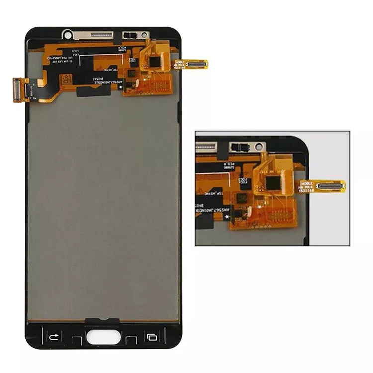 Samsung Galaxy Note 5 LCD OLEDディスプレイスクリーンデジタイザーアセンブリ付きフレーム付き