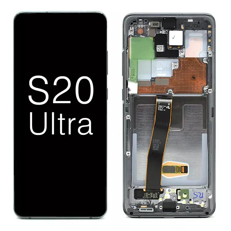 SAMSUNG GALAXY S20 ULTRA G988 5G OLEDディスプレイLCDタッチスクリーン交換用