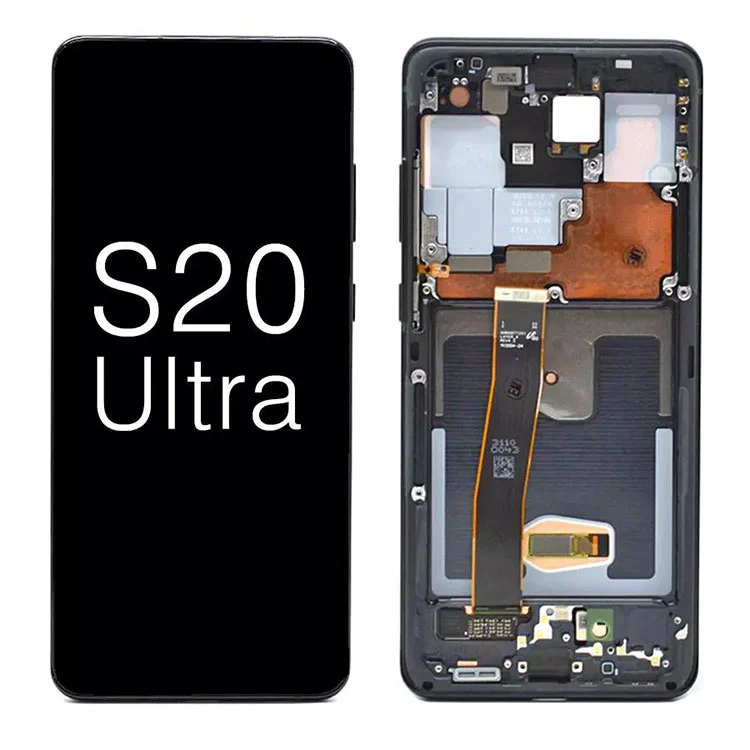 SAMSUNG GALAXY S20 ULTRA G988 5G OLEDディスプレイLCDタッチスクリーン交換用