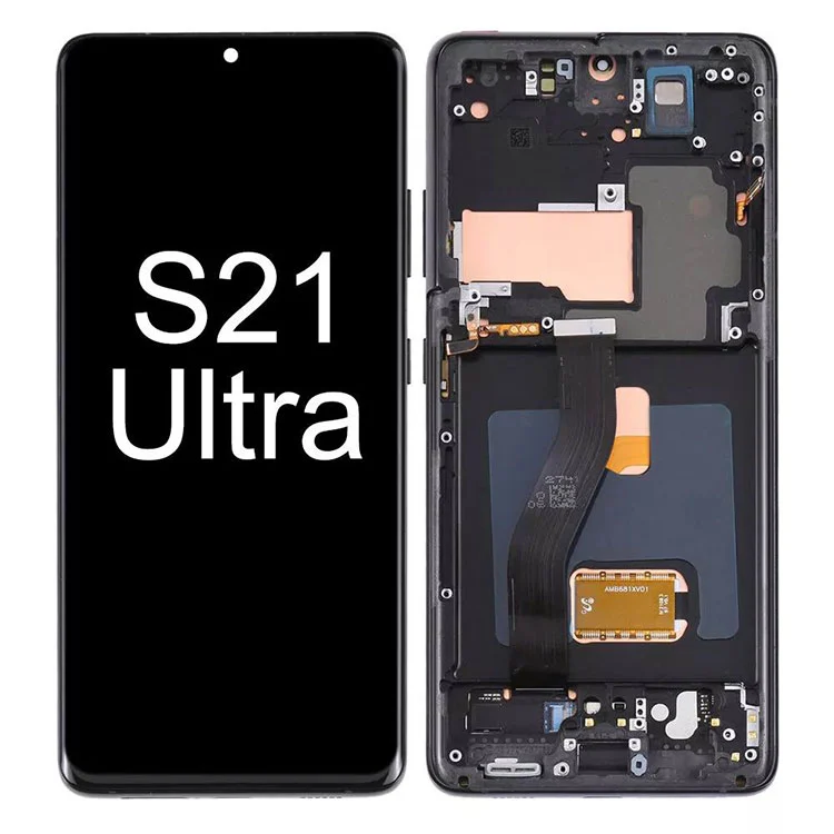 Samsung Galaxy S21 Ultra LCDディスプレイタッチスクリーンアセンブリ交換用